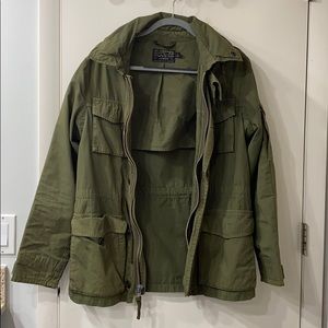 J. Crew olive green light jacket
